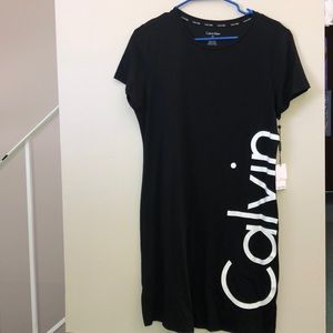 calvin klein T shirt dress